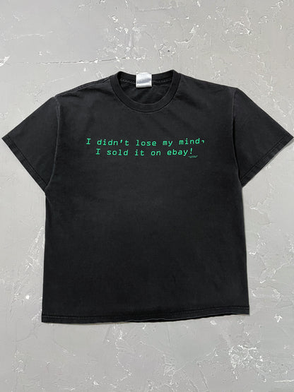 2000s “I sold it on ebay!” Faded Black Tee [M]