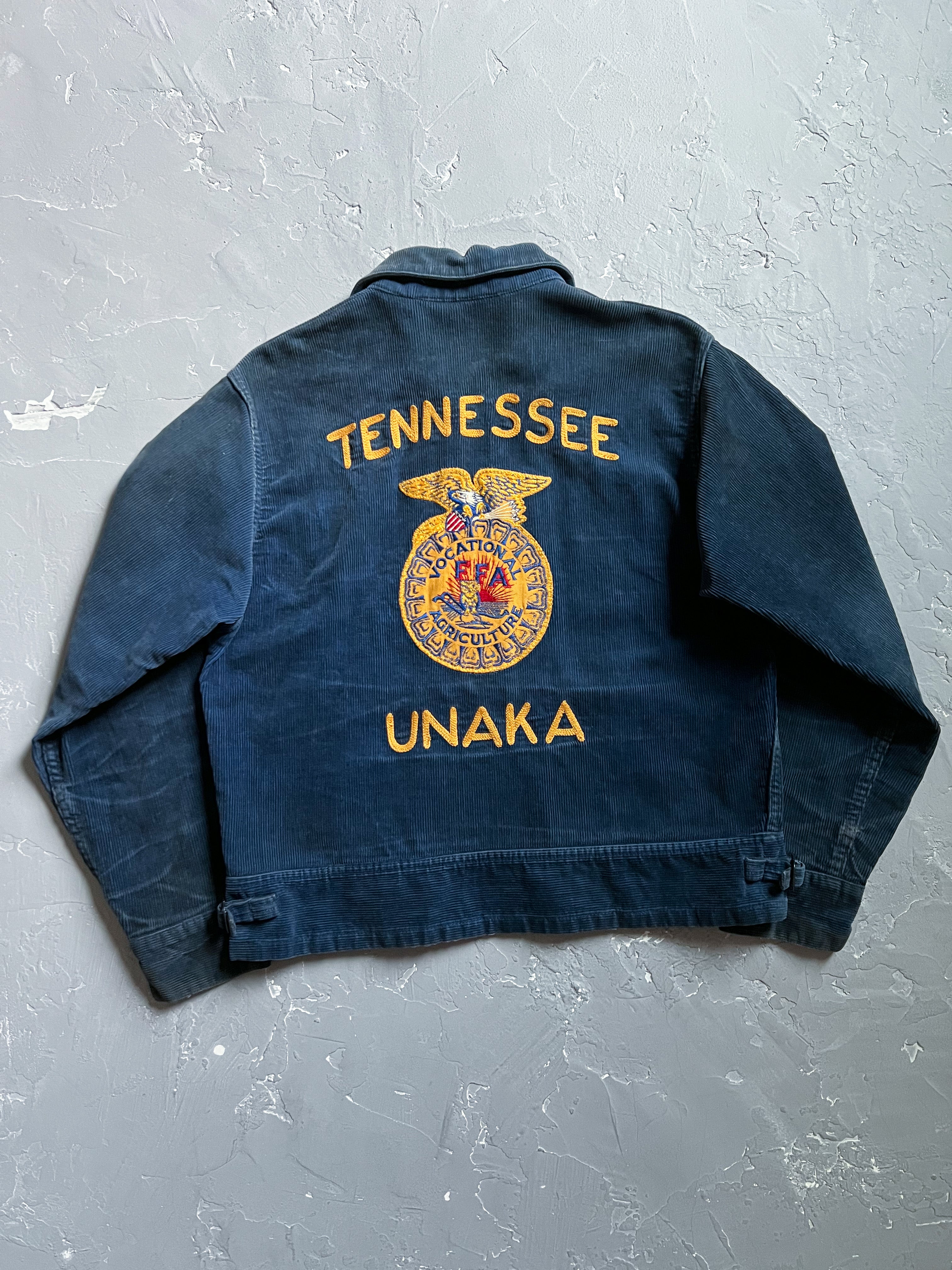 1950s “Unaka Tennessee” Corduroy FFA Jacket [M] – From The Past