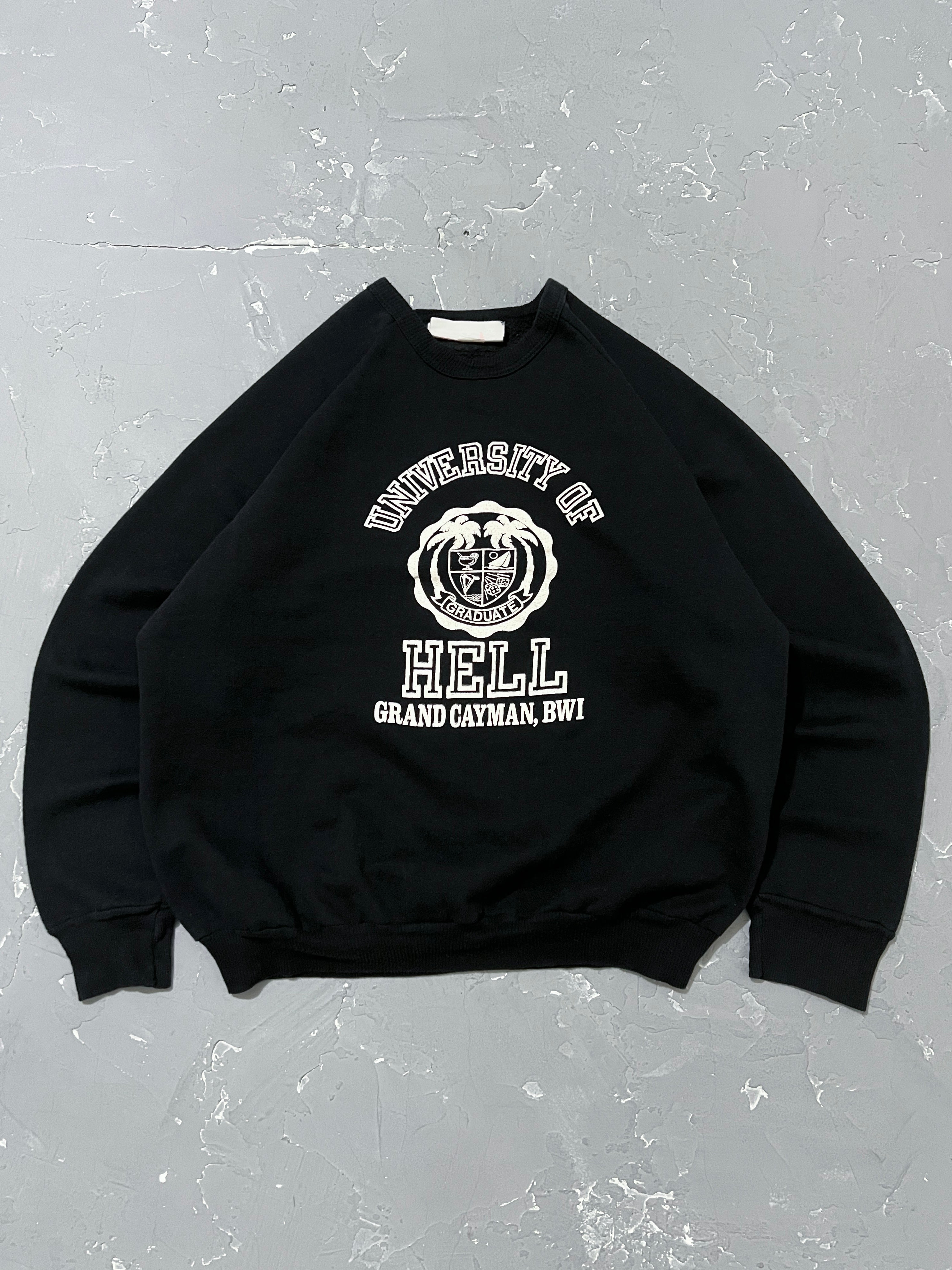 1980s “University of Hell” Sweatshirt [M]