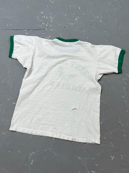 1950s “Forest Heights Eagles” Champion Ringer Shirt [S]