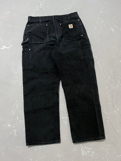 Carhartt Faded Black Double Knee Pants [34 x 30]