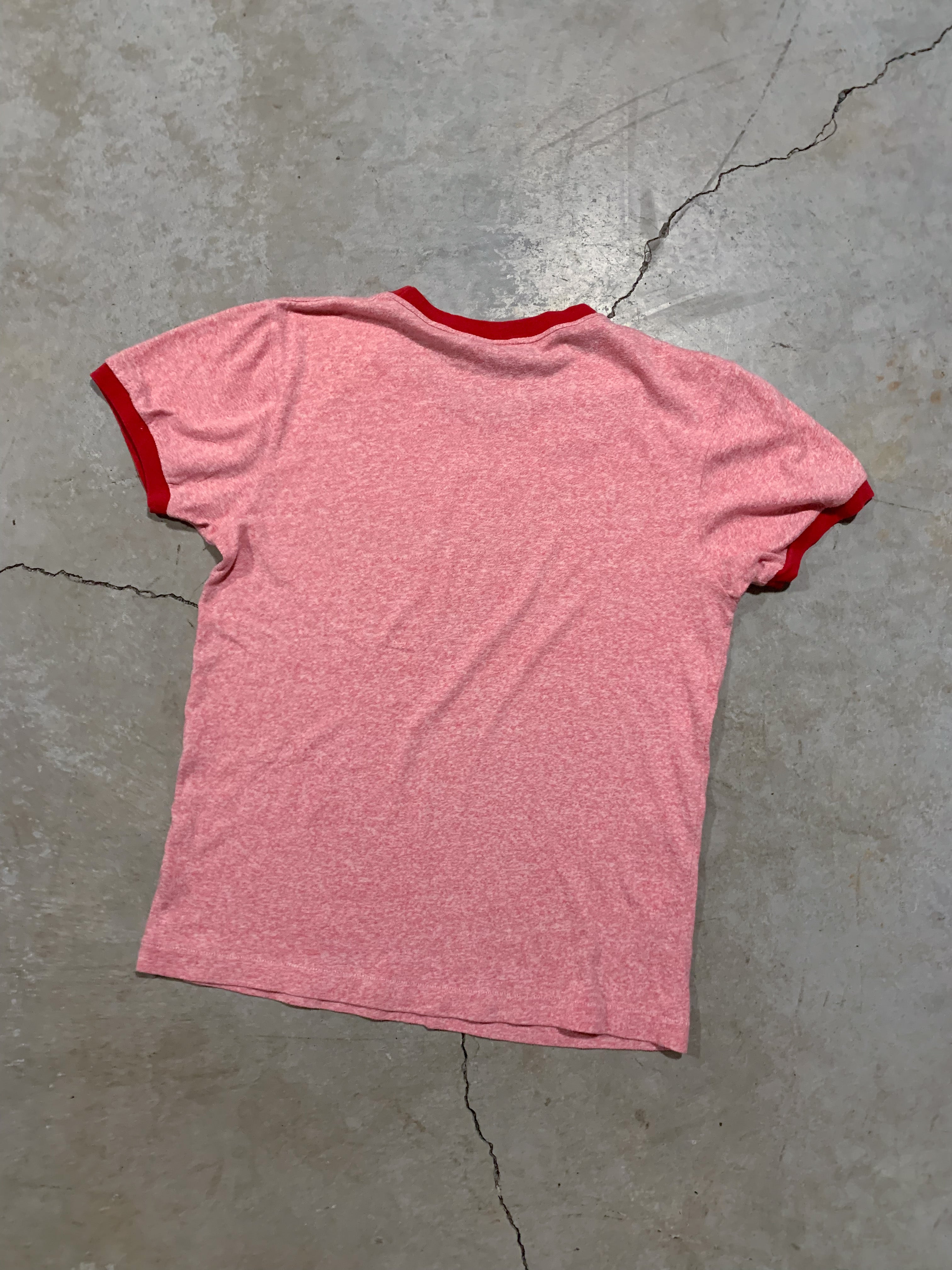 1980s “San Andreas Fault” Ringer Shirt [S]