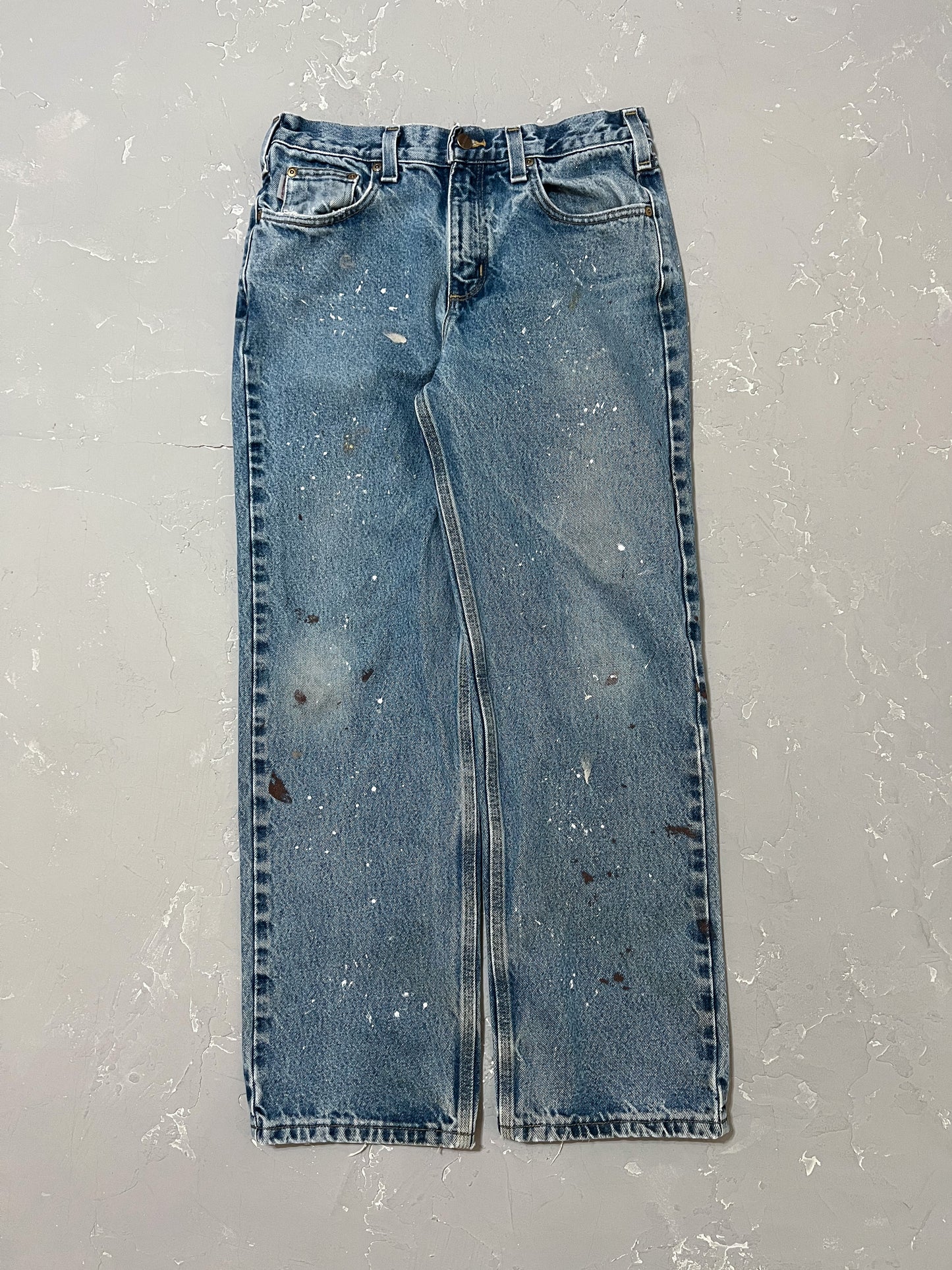 Carhartt Denim Painted Carpenter Pants [31 x 30]