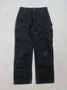 Carhartt Black Double Knee Pants [31 x 30]