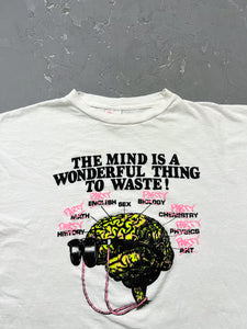 1990s “The Mind Is A Wonderful Thing To Waste” Tee [L/XL]