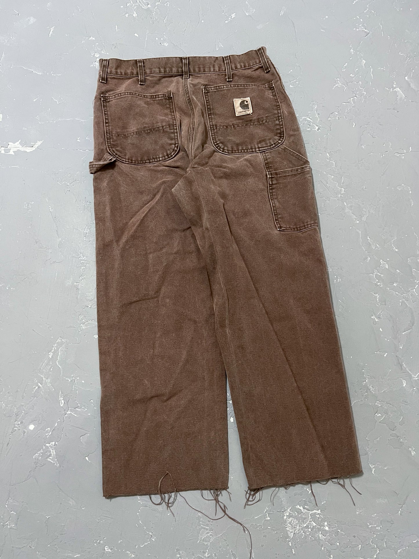 Carhartt Faded Mocha Carpenter Pants [33 x 30]