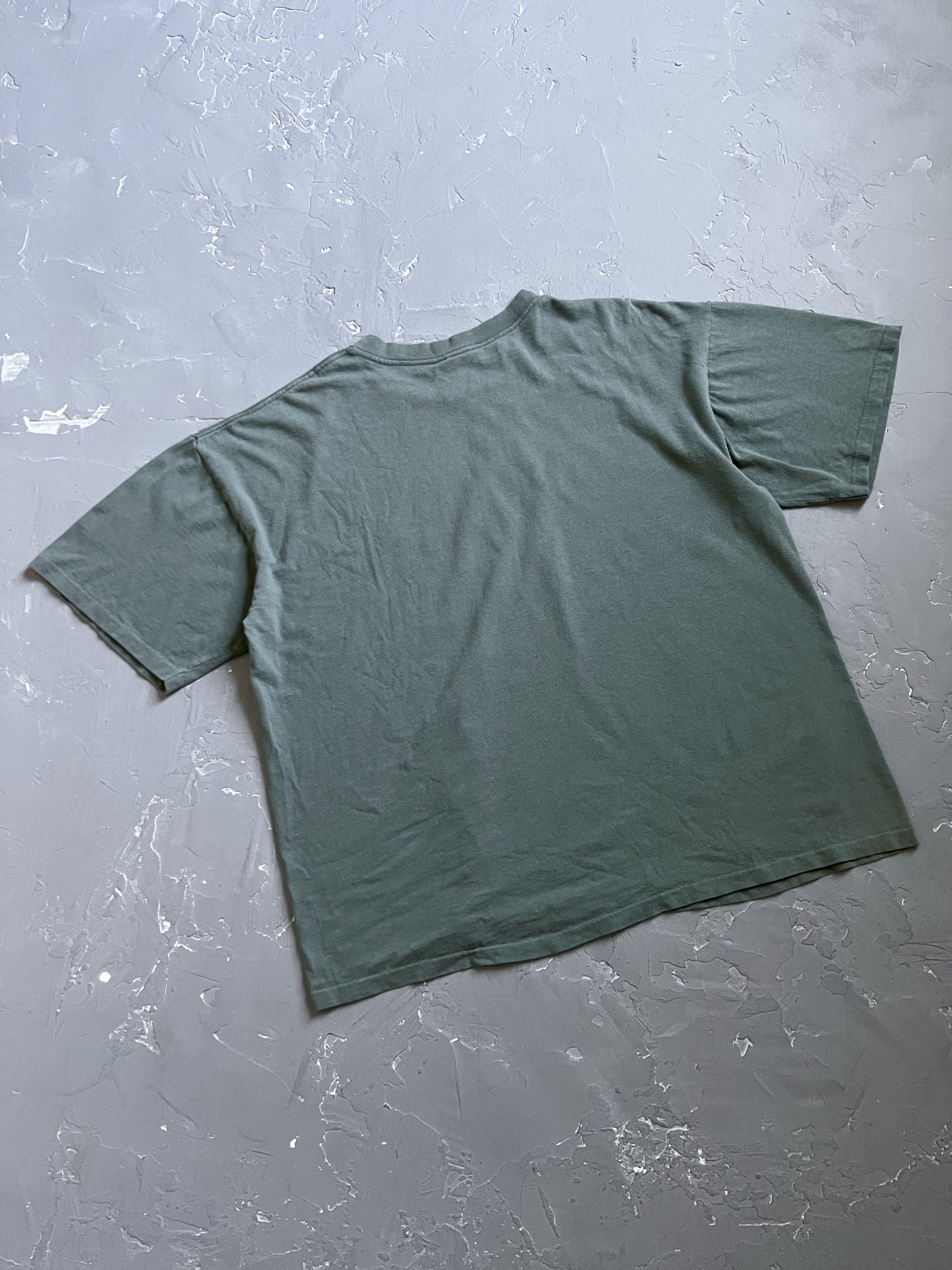1990s Sage Green Single-Stitched Tee [XL]