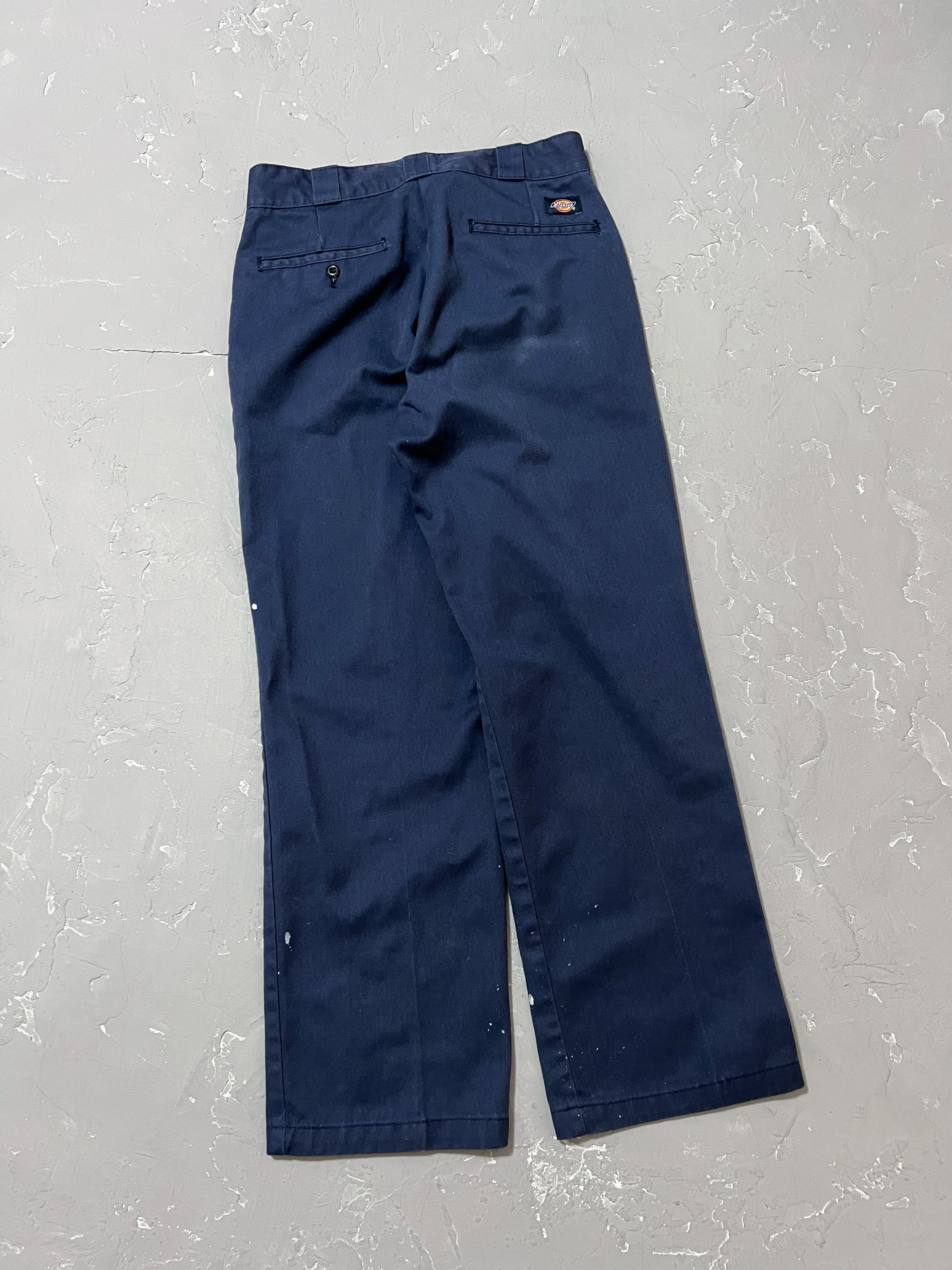 Dickies Navy Painted Work Pants [30 x 30]