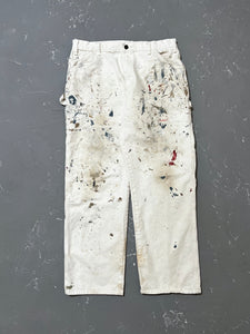 White Painted Dickies Pants [34 x 30]