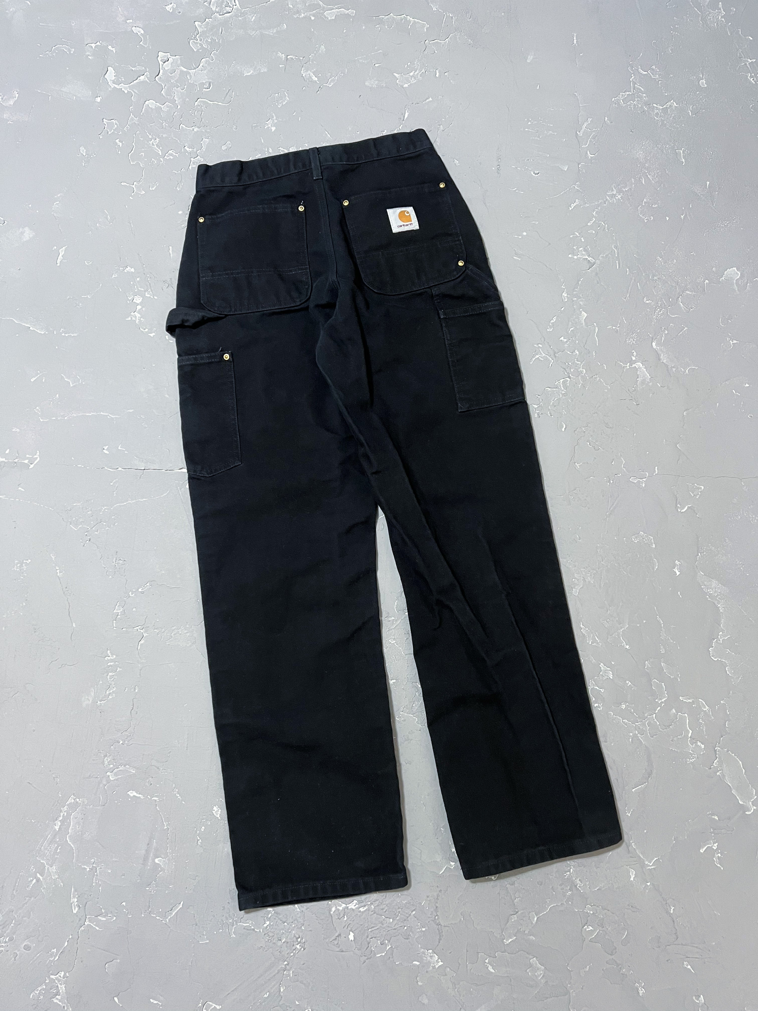 Carhartt Black Double Knee Pants [27 x 30]