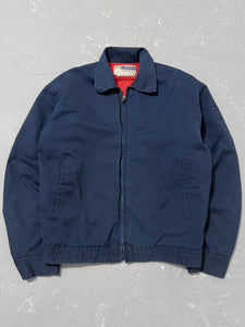 1980s Navy Painted Work Jacket [S]