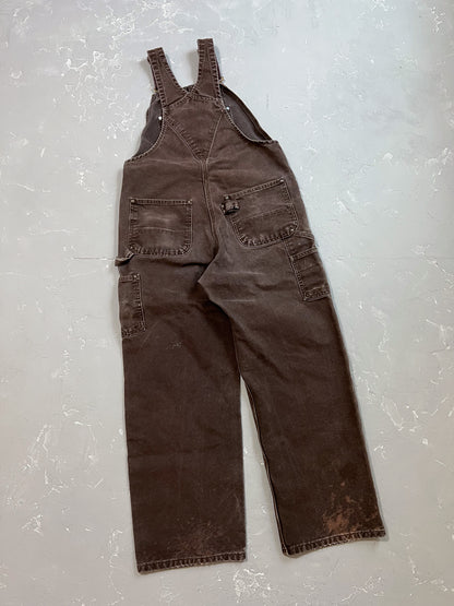 Carhartt Mocha Double Knee Overalls [34 x 30]