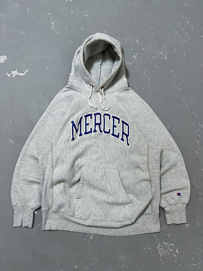 1980s “Mercer” Champion Reverse Weave Warmup Hoodie [L]