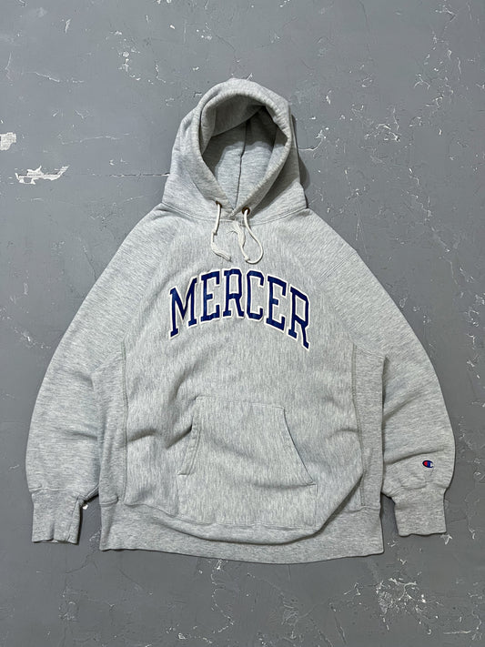 1980s “Mercer” Champion Reverse Weave Warmup Hoodie [L]