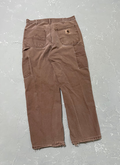 Carhartt Faded Mocha Carpenter Pants [32 x 30]