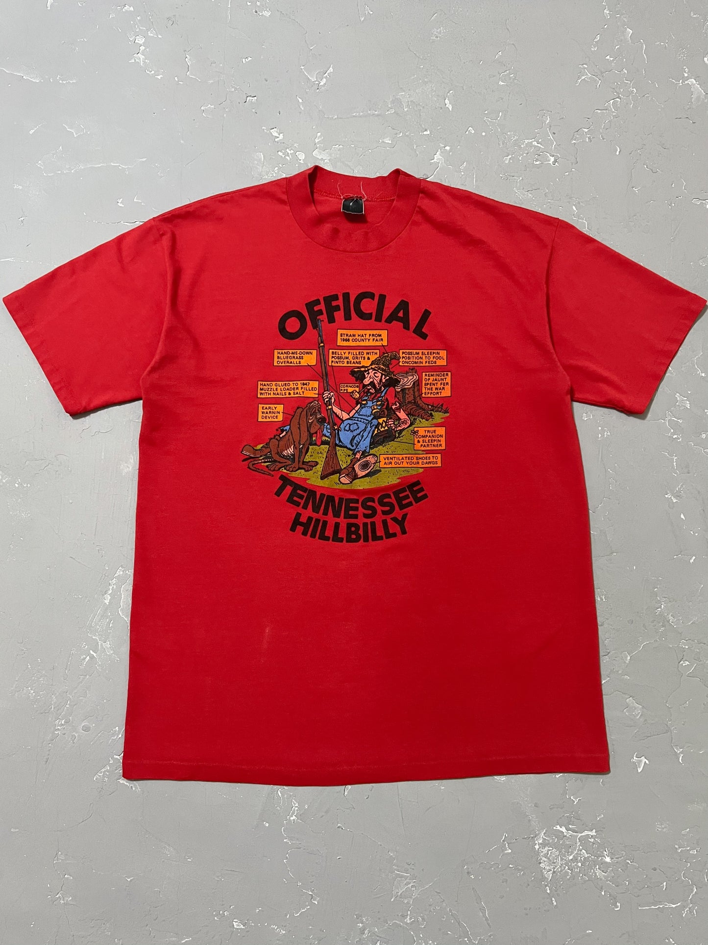 1980s “Official Tennessee Hillbilly” Tee [L]