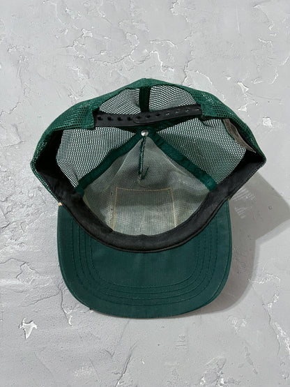 1980s Pine Green “Coca-Cola” Trucker Hat