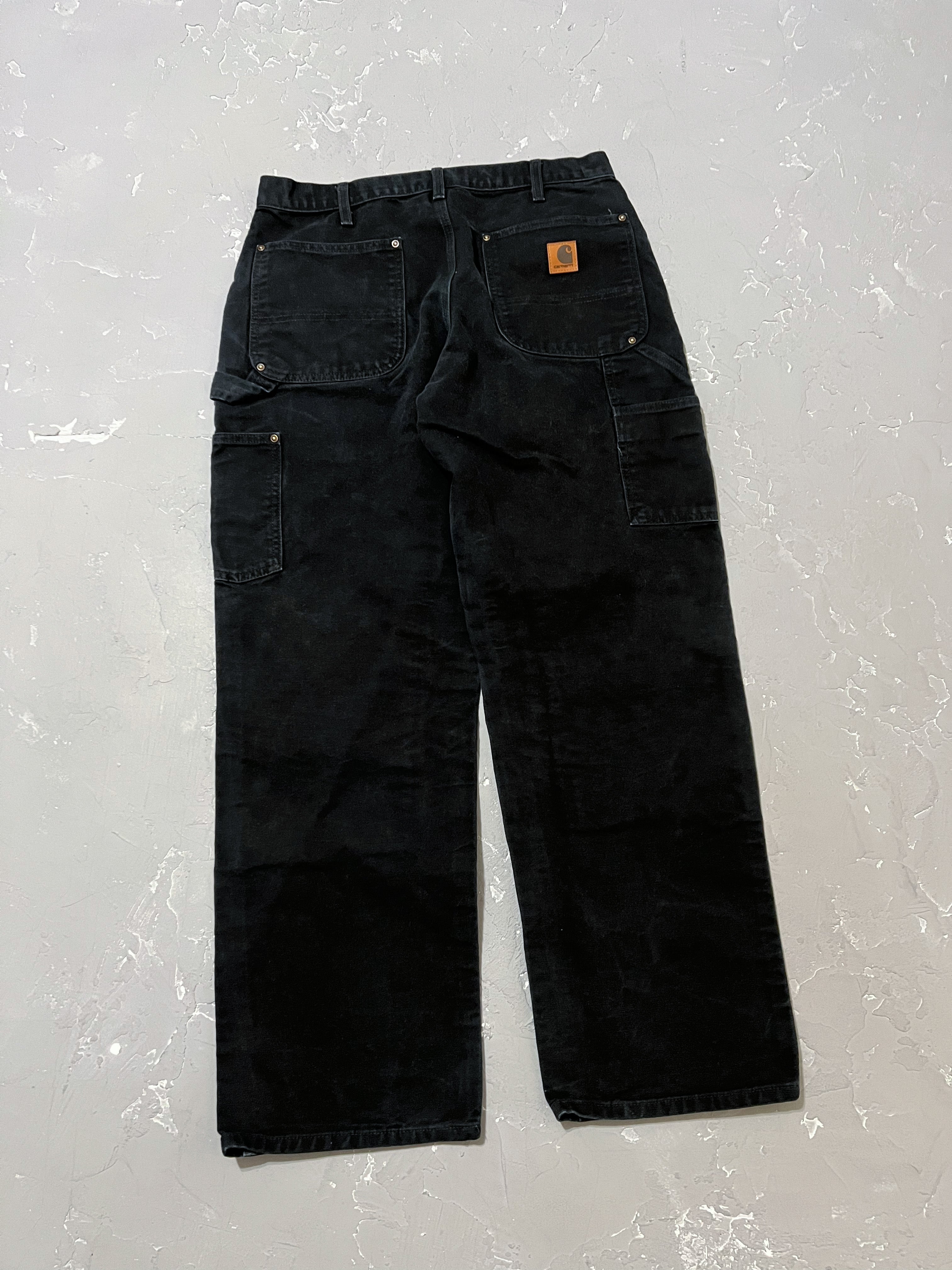 Carhartt Black Double Knee Pants [32 x 30]