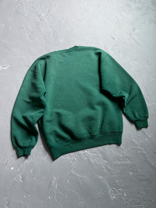 1990s Pine Green Russell Athletic Sweatshirt [L]