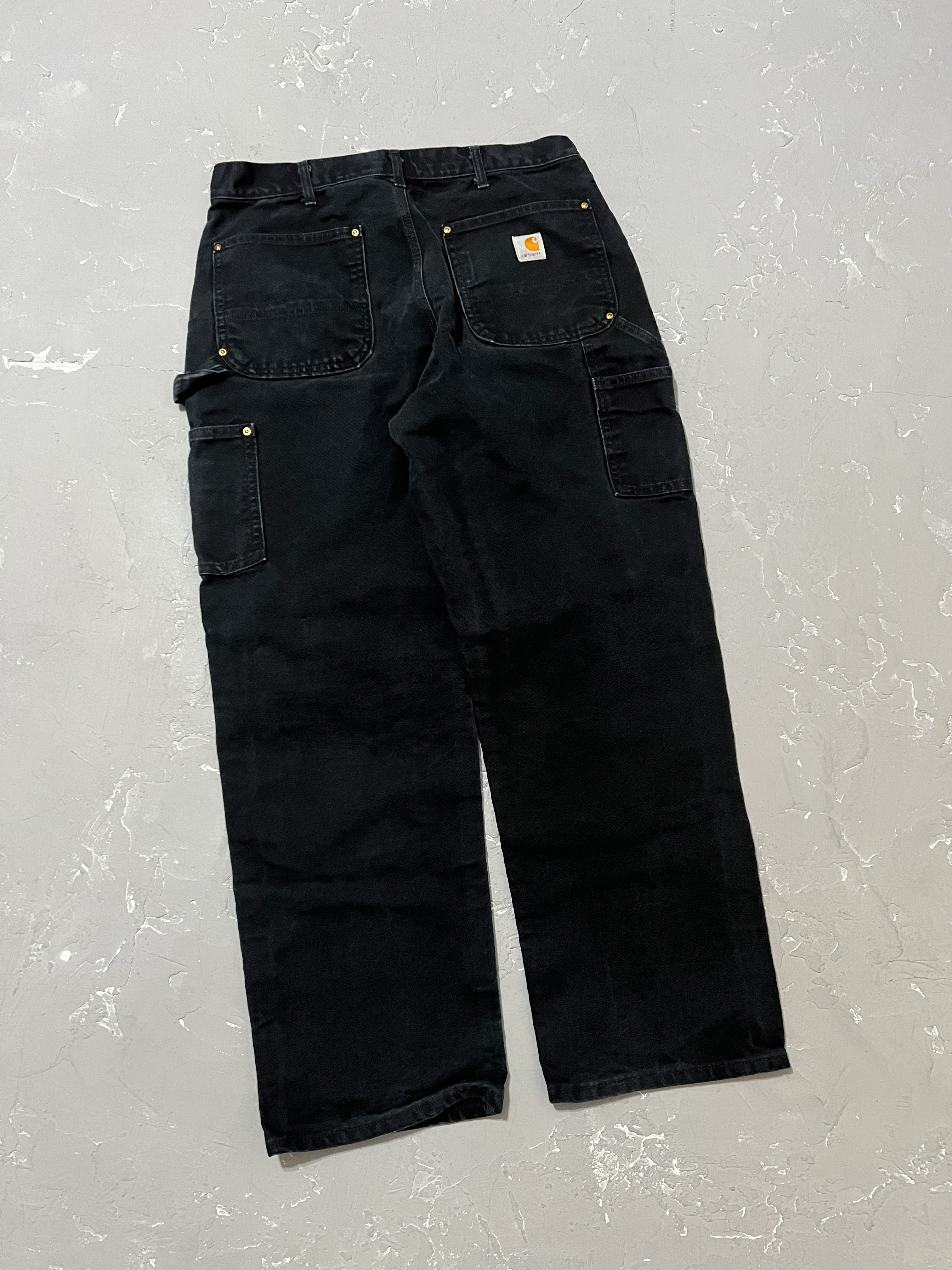 Carhartt Black Double Knee Pants [33 x 30]