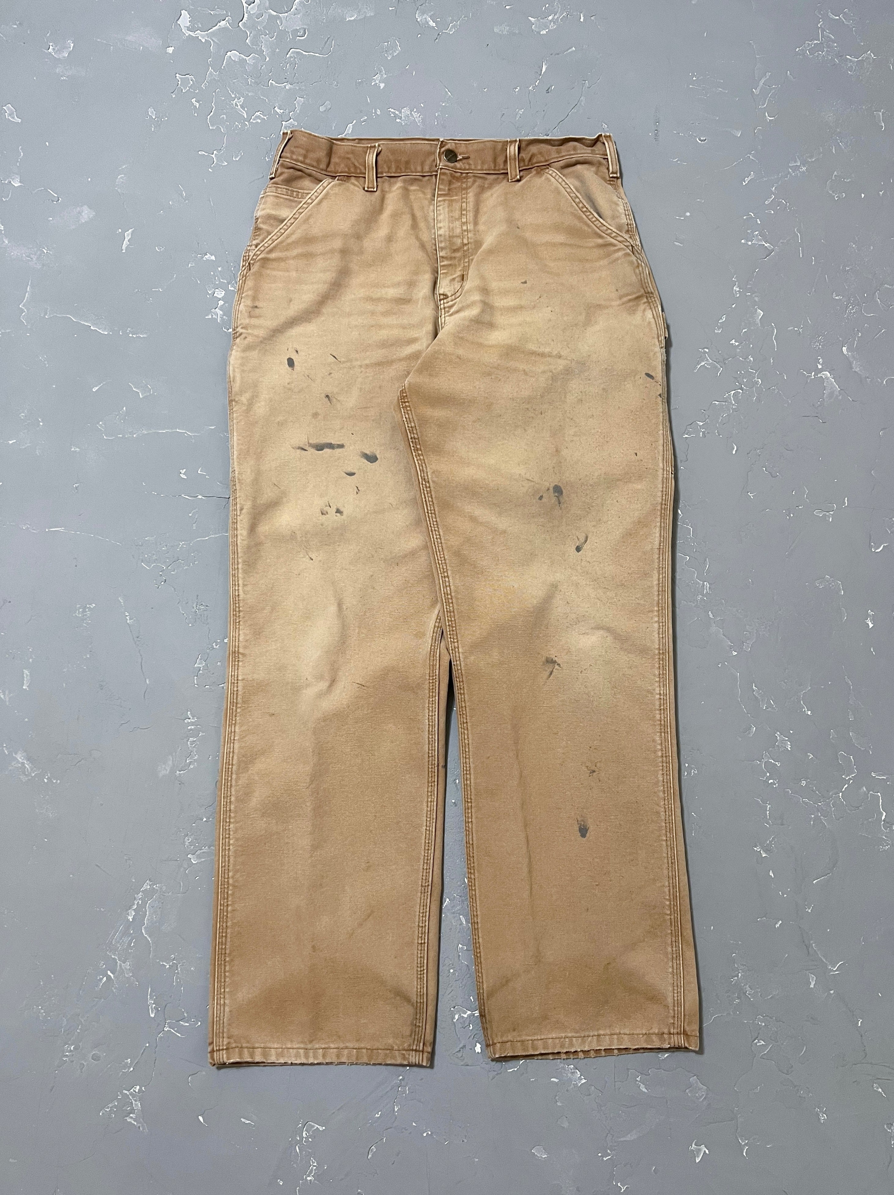 Carhartt Painted Sun Bleached Carpenter Pants [33 x 32]