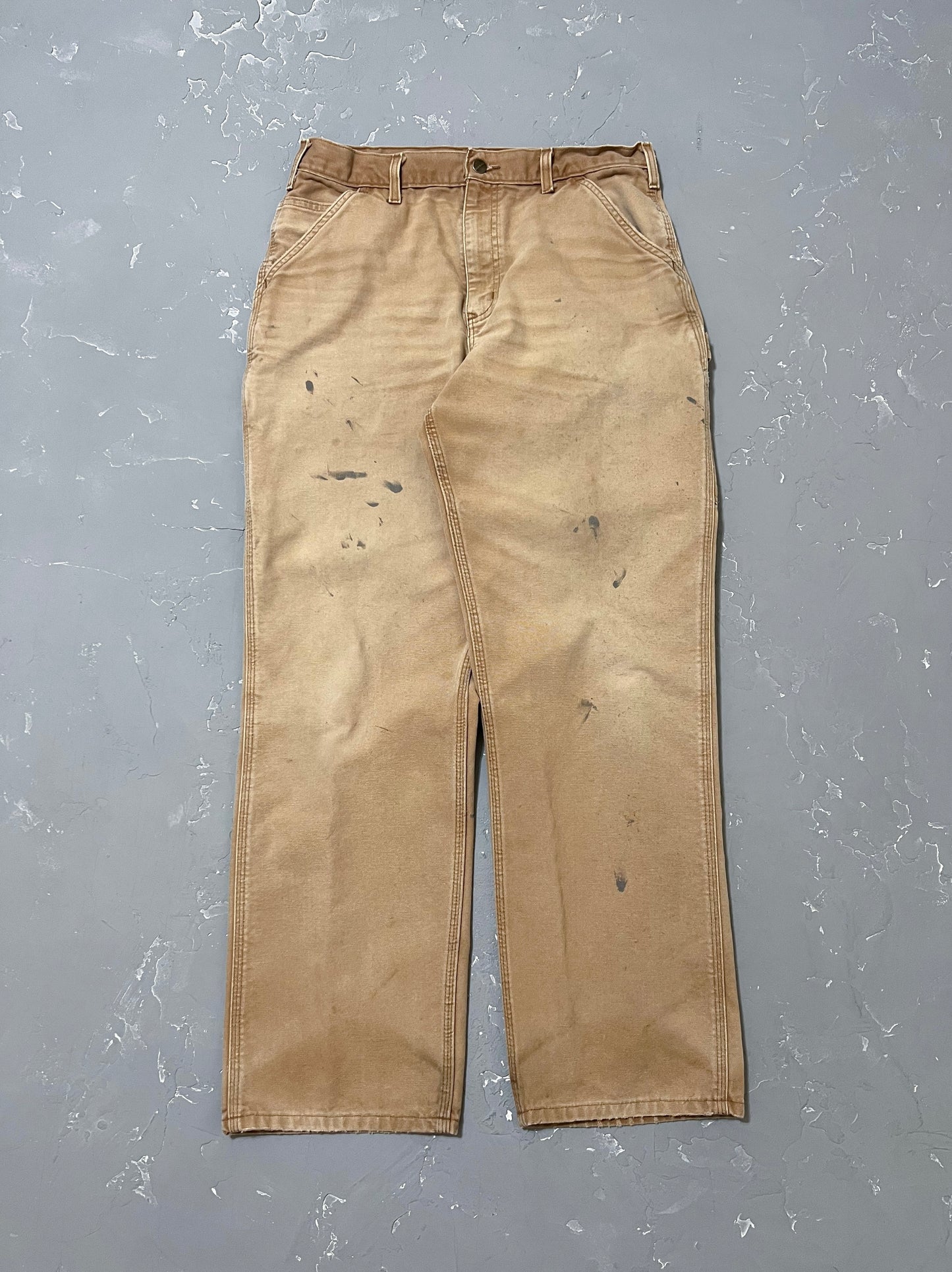 Carhartt Painted Sun Bleached Carpenter Pants [33 x 32]