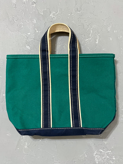 1980s Green/Blue L.L. Bean Boat & Tote Bag