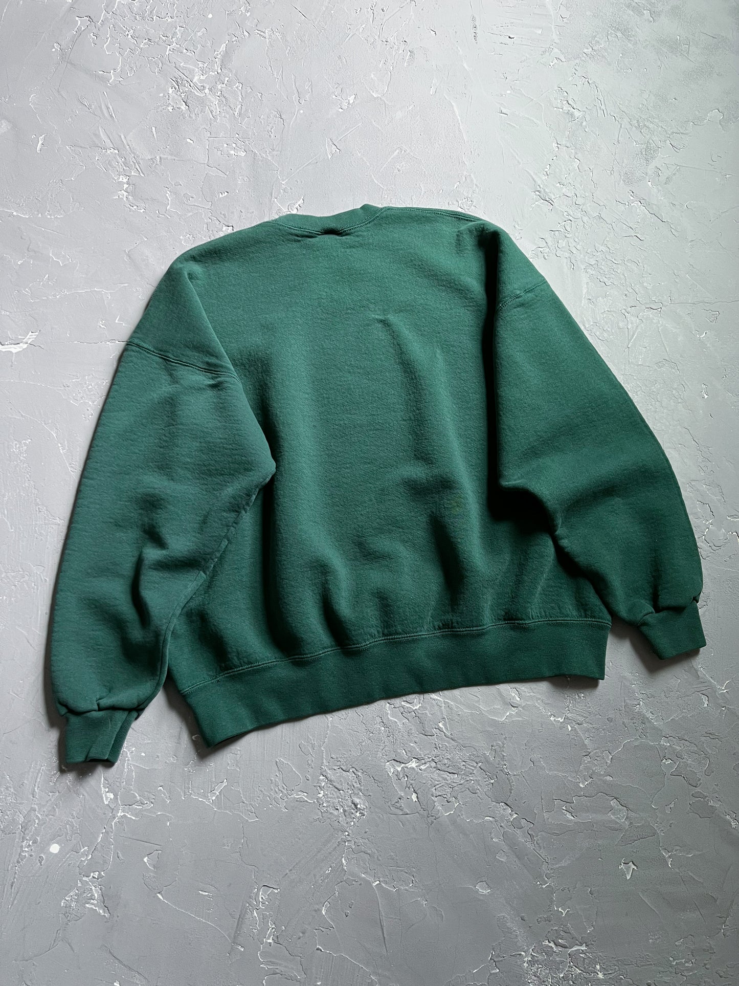 1990s Pine Green Boxy Sweatshirt [XL]